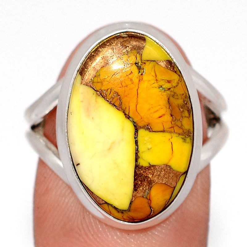 Honey Dahlia Turquoise Ring - HDTR4