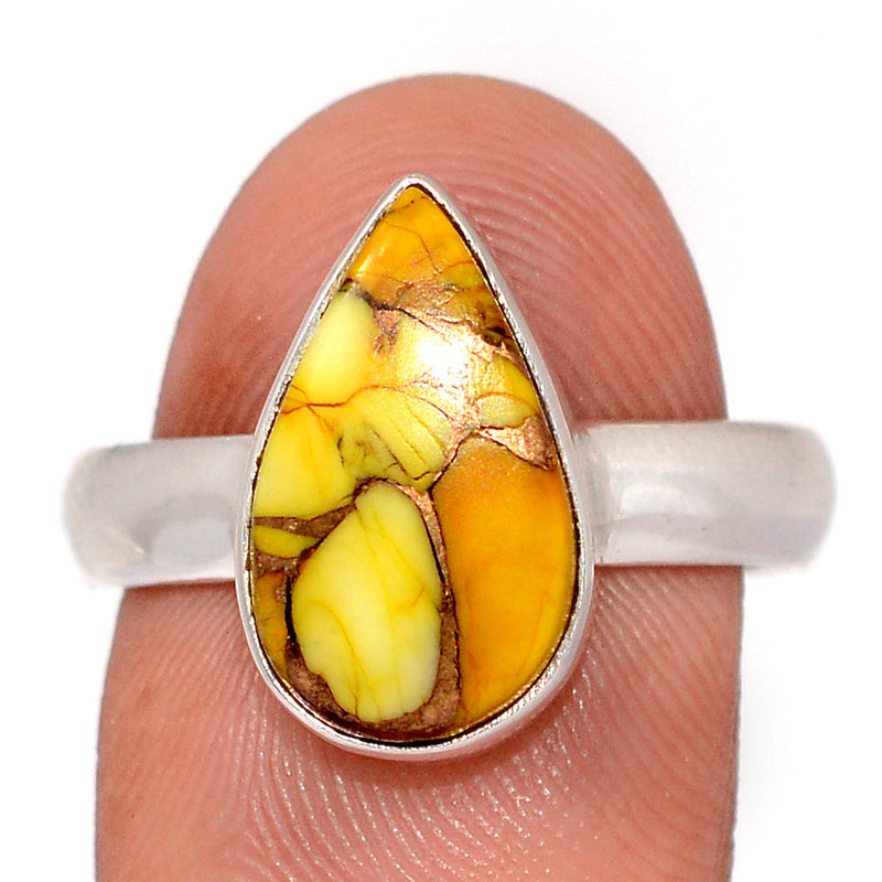 Honey Dahlia Turquoise Ring - HDTR50
