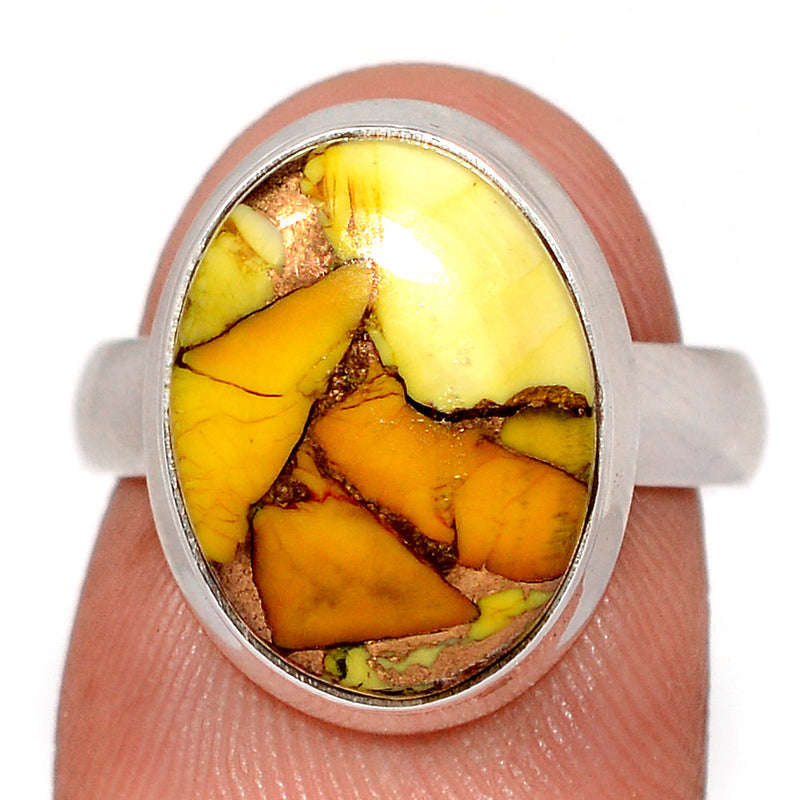 Honey Dahlia Turquoise Ring - HDTR52