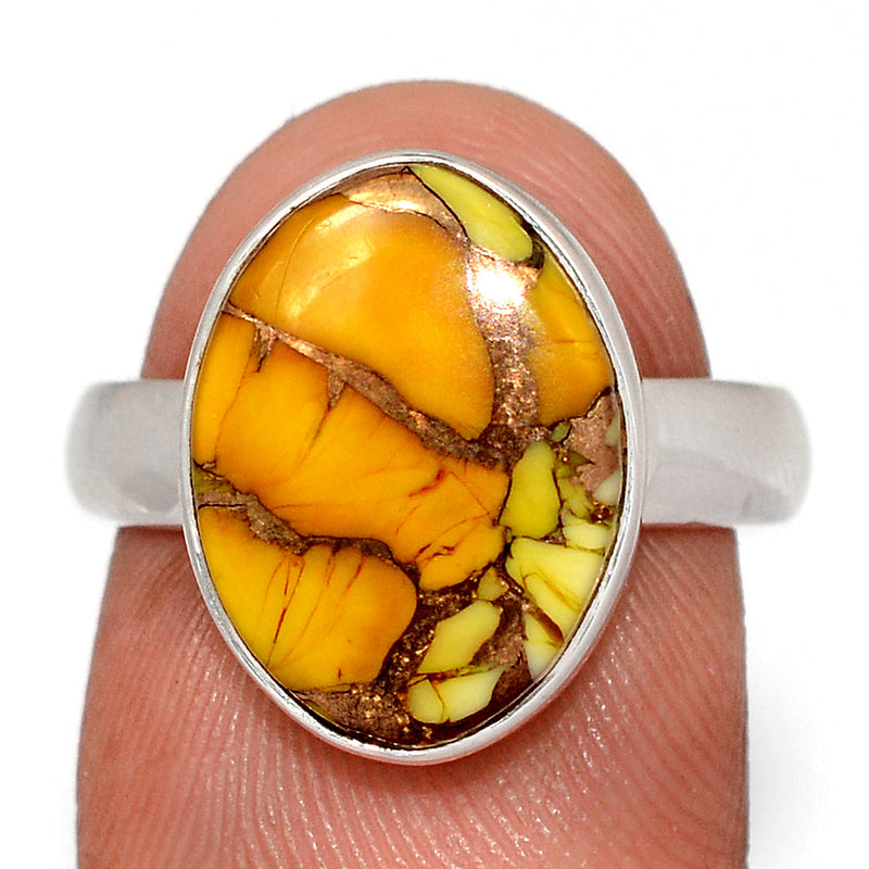 Honey Dahlia Turquoise Ring - HDTR54