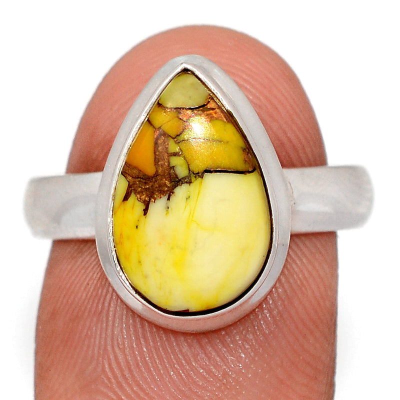 Honey Dahlia Turquoise Ring - HDTR55