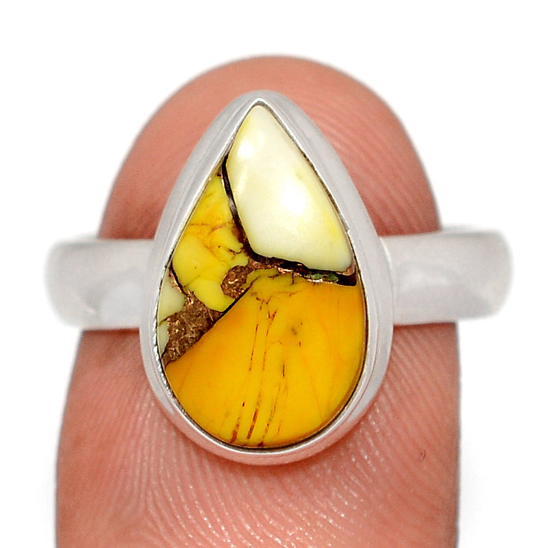 Honey Dahlia Turquoise Ring - HDTR56