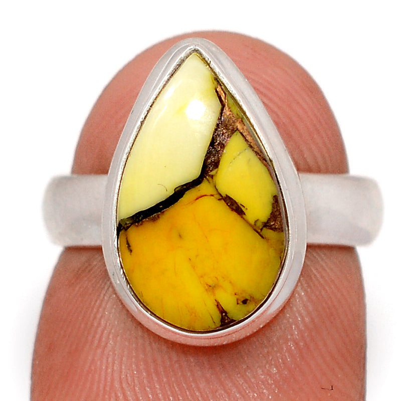 Honey Dahlia Turquoise Ring - HDTR58