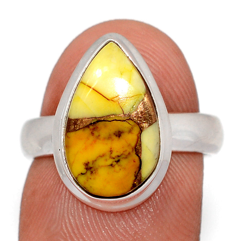 Honey Dahlia Turquoise Ring - HDTR61