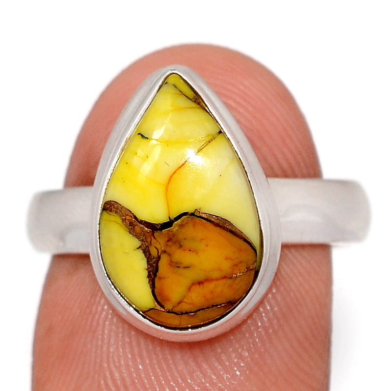 Honey Dahlia Turquoise Ring - HDTR62