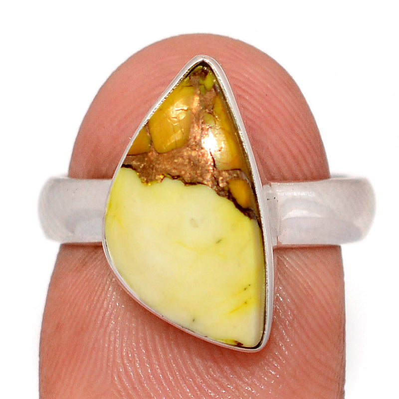Honey Dahlia Turquoise Ring - HDTR64