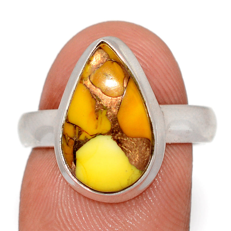 Honey Dahlia Turquoise Ring - HDTR66