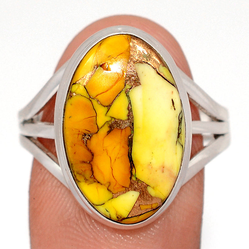 Honey Dahlia Turquoise Ring - HDTR6