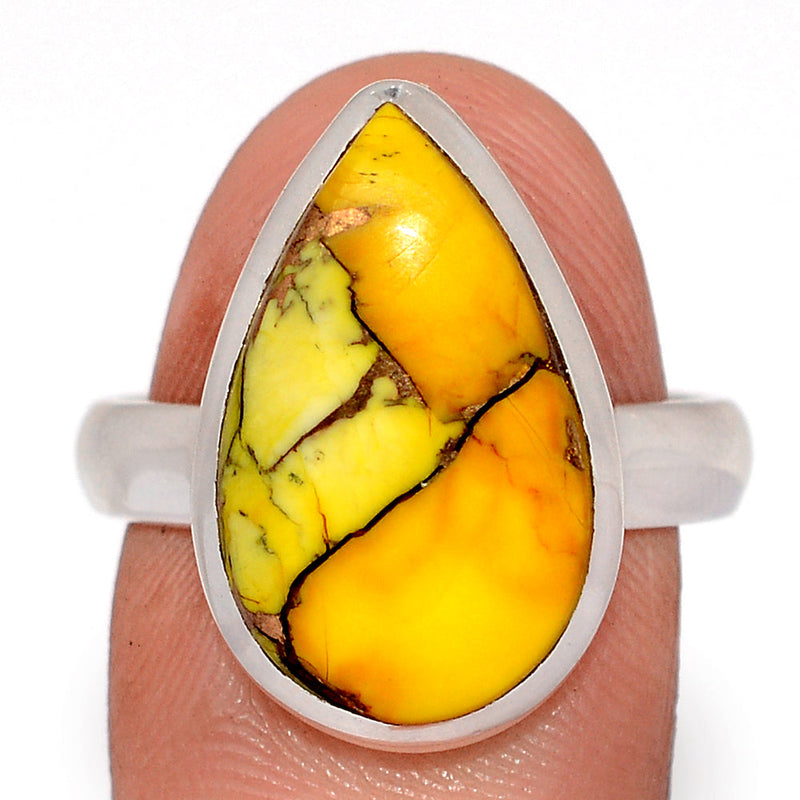 Honey Dahlia Turquoise Ring - HDTR7