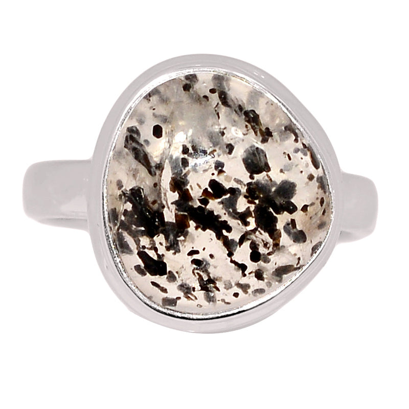 Hematite In Quartz Ring - HIQR57