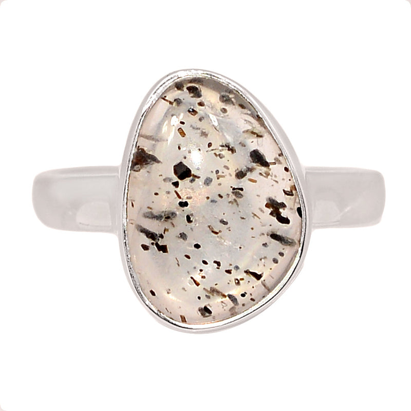 Hematite In Quartz Ring - HIQR62