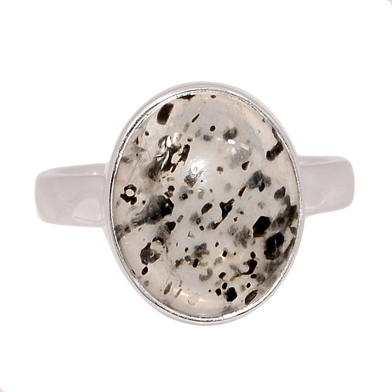 Hematite In Quartz Ring - HIQR68