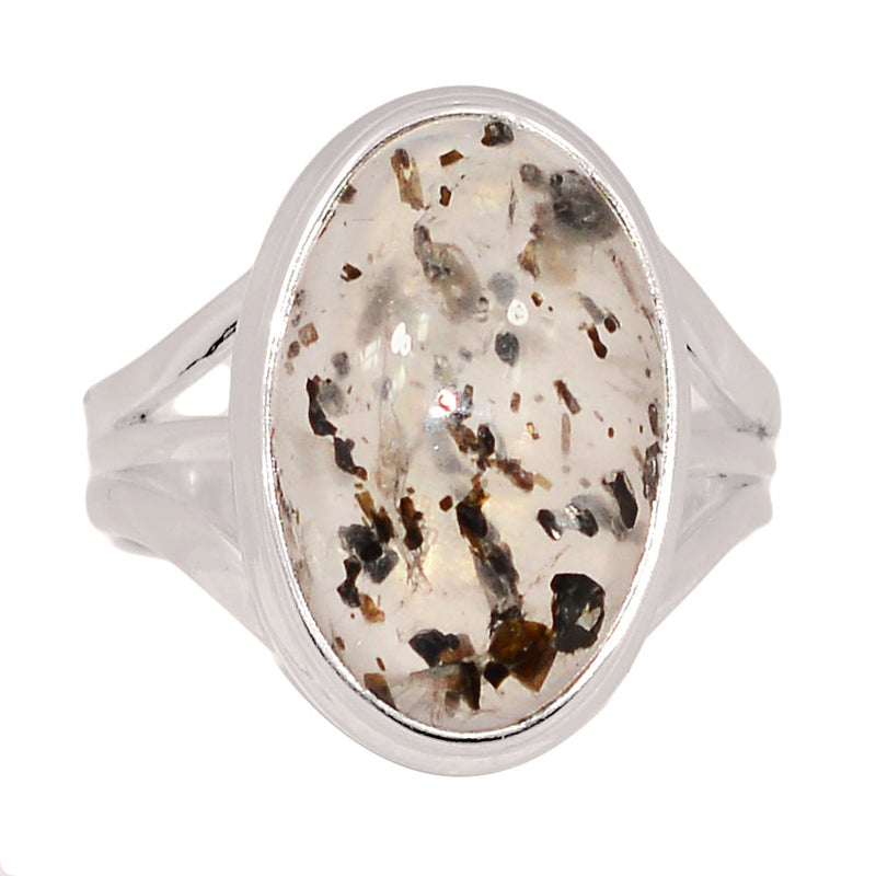 Hematite In Quartz Ring - HIQR72