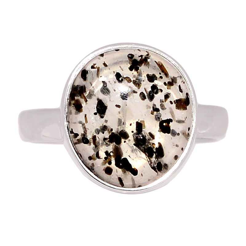 Hematite In Quartz Ring - HIQR74