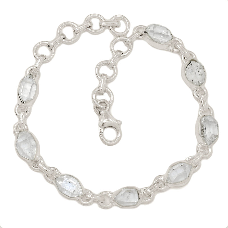 7.8" Herkimer Diamond Bracelets - HKDB253