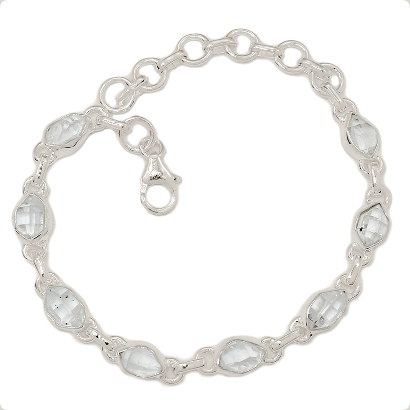 7.7" Herkimer Diamond Bracelets - HKDB255
