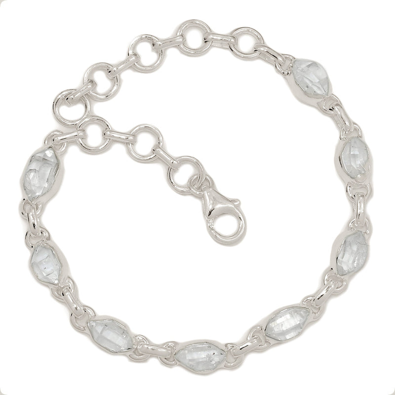 8.1" Herkimer Diamond Bracelets - HKDB256