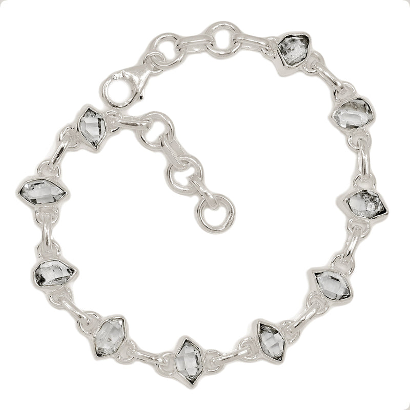 8.2" Herkimer Diamond Bracelets - HKDB296