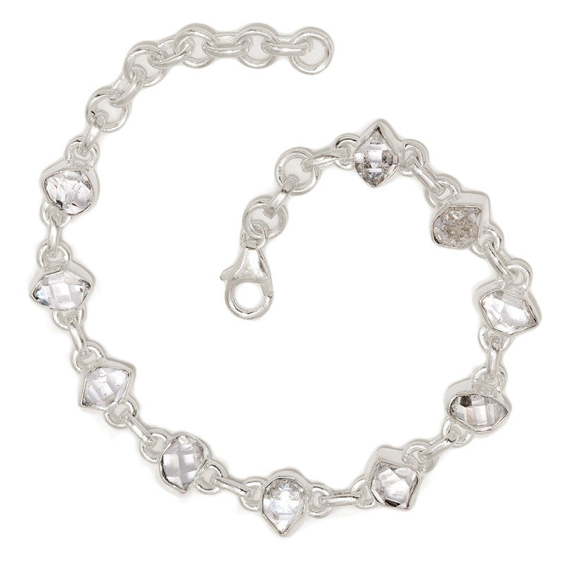 8.1" Herkimer Diamond Bracelets - HKDB333