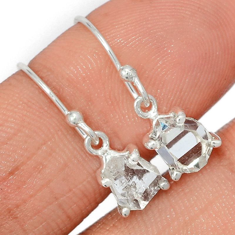 1" Claw - Herkimer Diamond Earrings - HKDE1007
