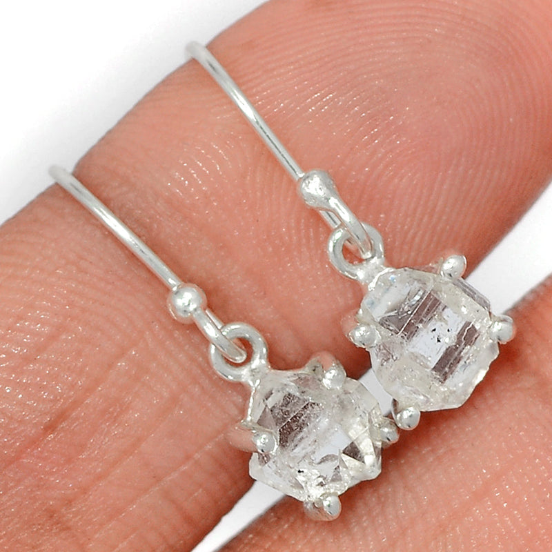 1" Claw - Herkimer Diamond Earrings - HKDE1016