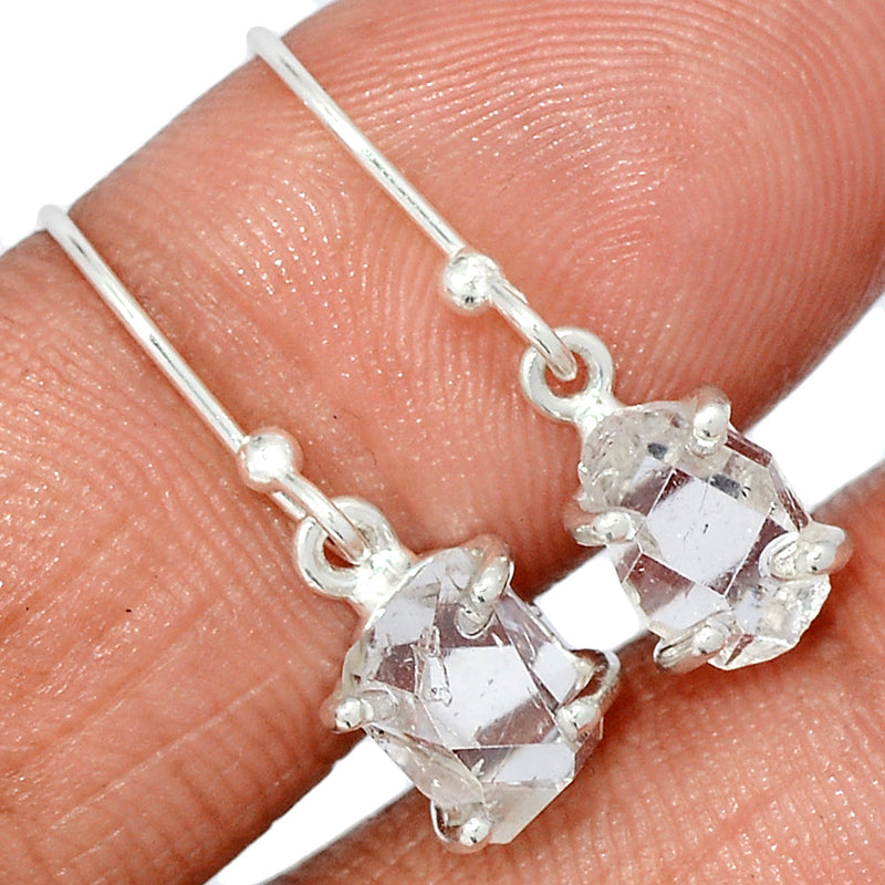1" Claw - Herkimer Diamond Earrings - HKDE1019