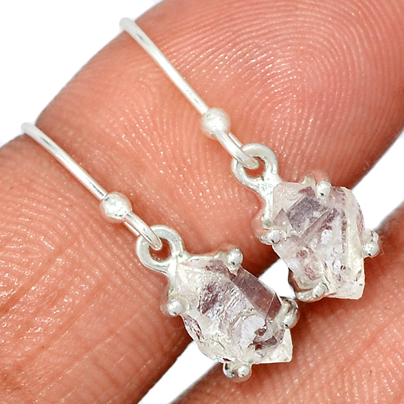 1" Claw - Herkimer Diamond Earrings - HKDE1028