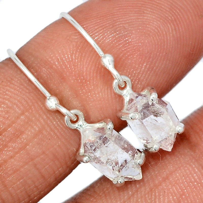 1" Claw - Herkimer Diamond Earrings - HKDE1034