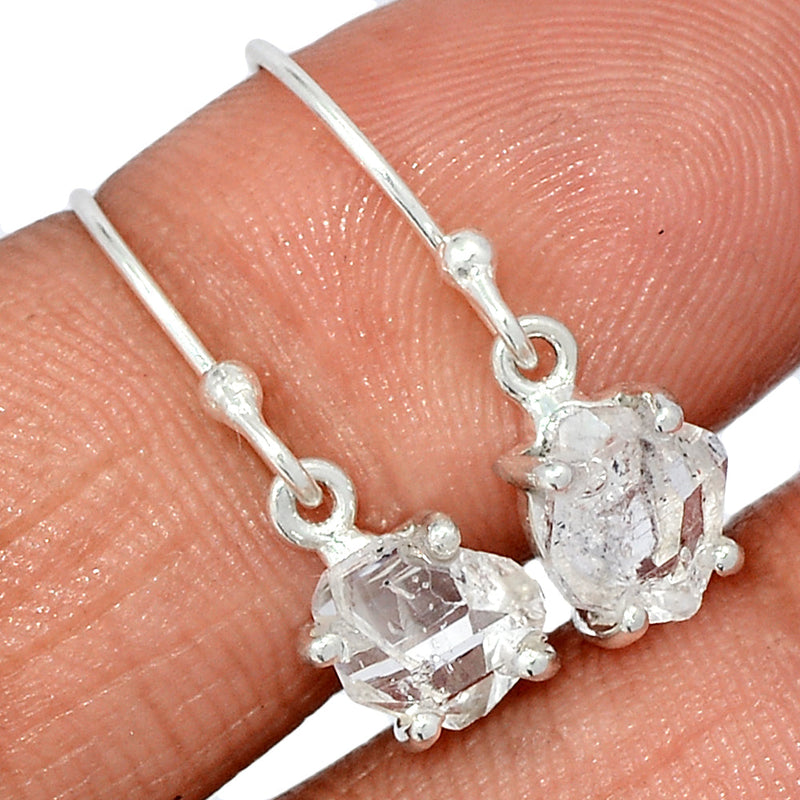 1" Claw - Herkimer Diamond Earrings - HKDE1042