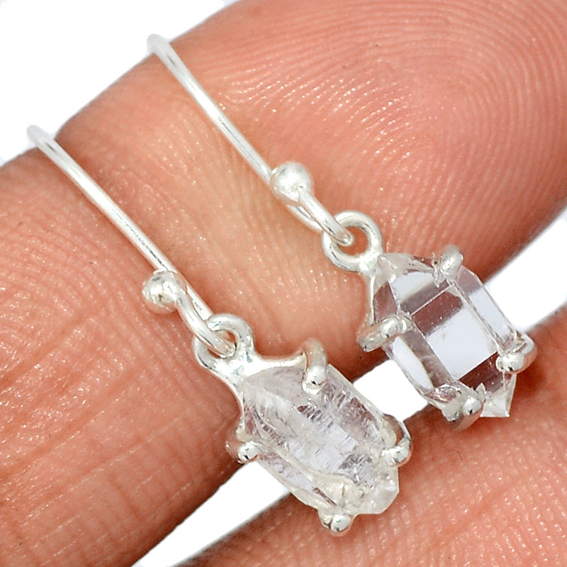 1" Claw - Herkimer Diamond Earrings - HKDE1056