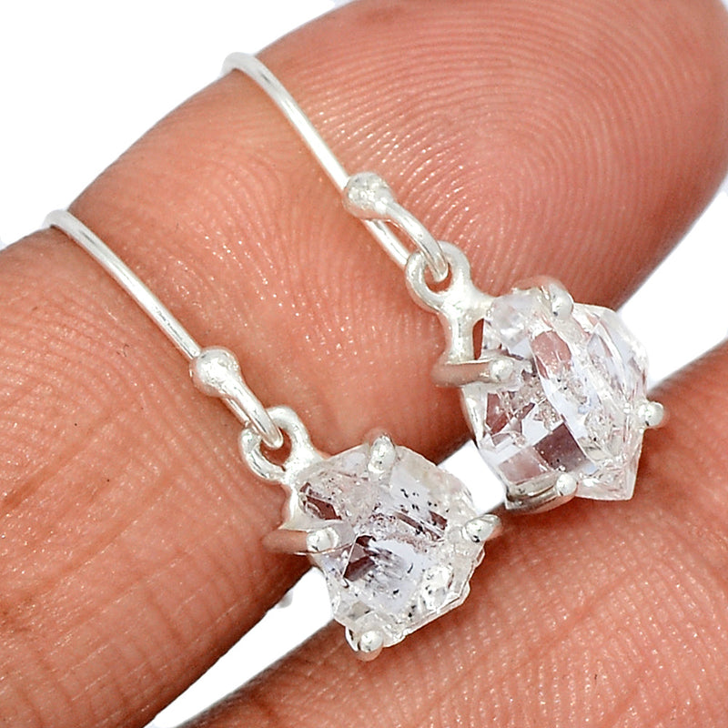 1" Claw - Herkimer Diamond Earrings - HKDE1060