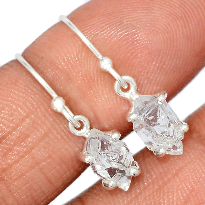 1" Claw - Herkimer Diamond Earrings - HKDE1066