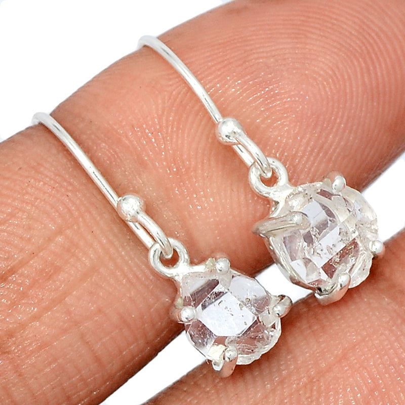 1" Claw - Herkimer Diamond Earrings - HKDE1067