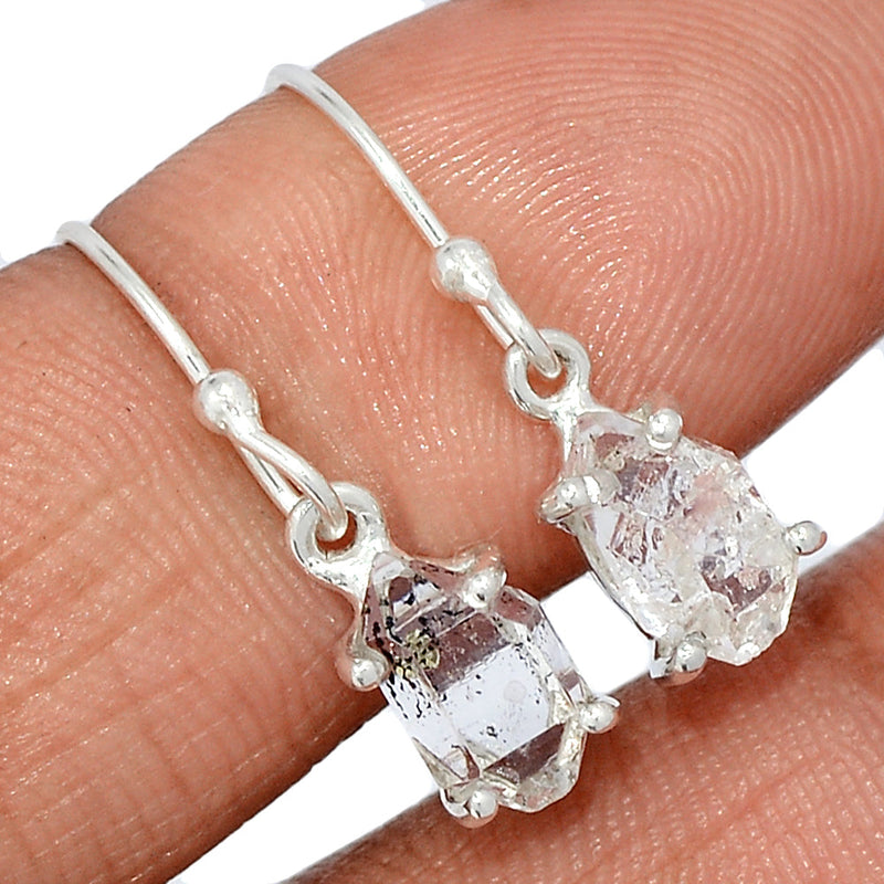 1" Claw - Herkimer Diamond Earrings - HKDE1069