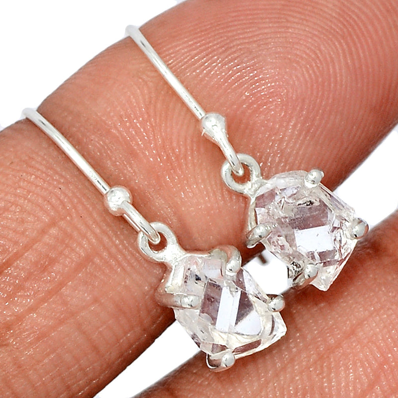 1" Claw - Herkimer Diamond Earrings - HKDE1072