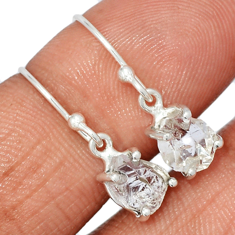 1" Claw - Herkimer Diamond Earrings - HKDE1080