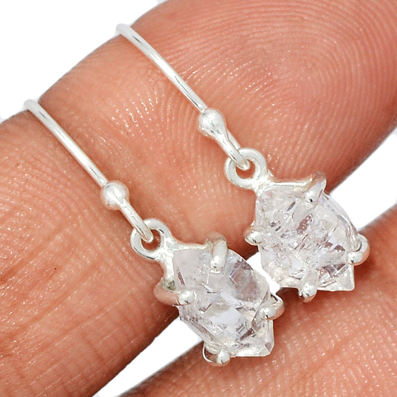1" Claw - Herkimer Diamond Earrings - HKDE1084
