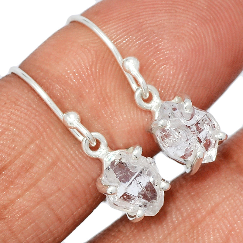 1" Claw - Herkimer Diamond Earrings - HKDE1085
