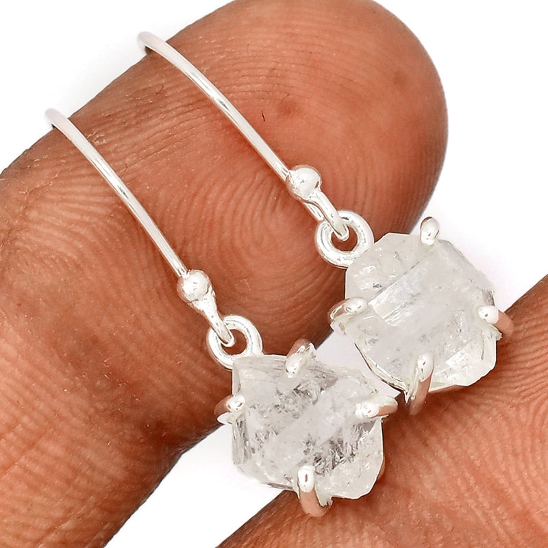 1" Claw - Herkimer Diamond Earrings - HKDE1168