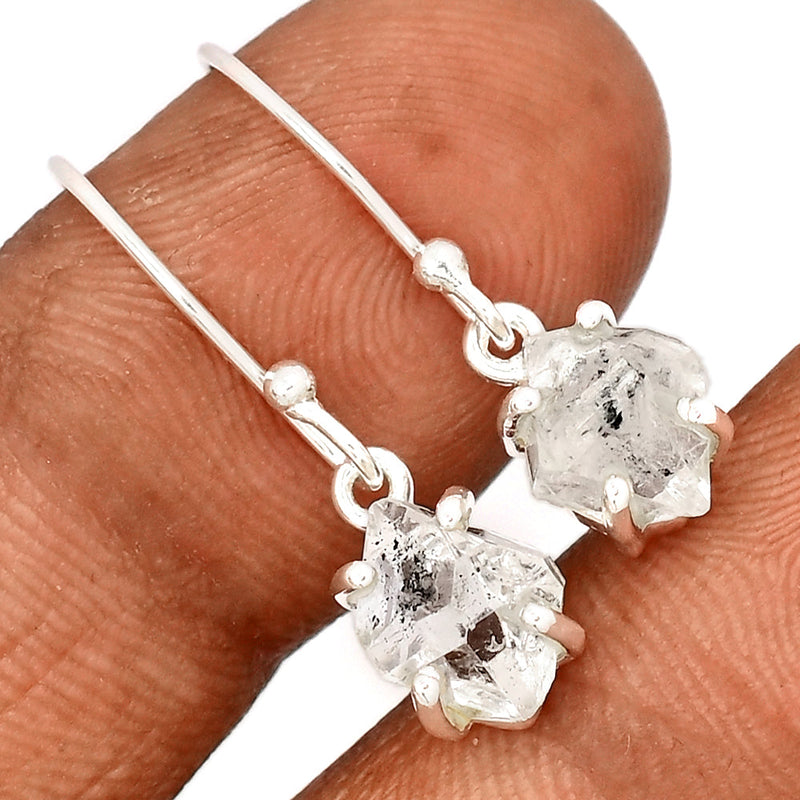 1" Claw - Herkimer Diamond Earrings - HKDE1171