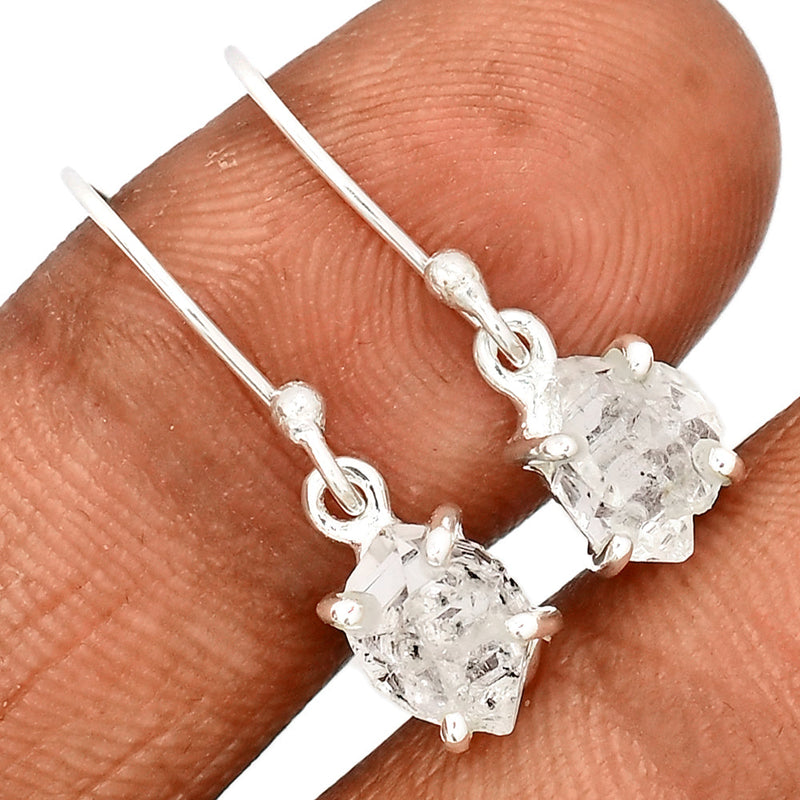 1" Claw - Herkimer Diamond Earrings - HKDE1172