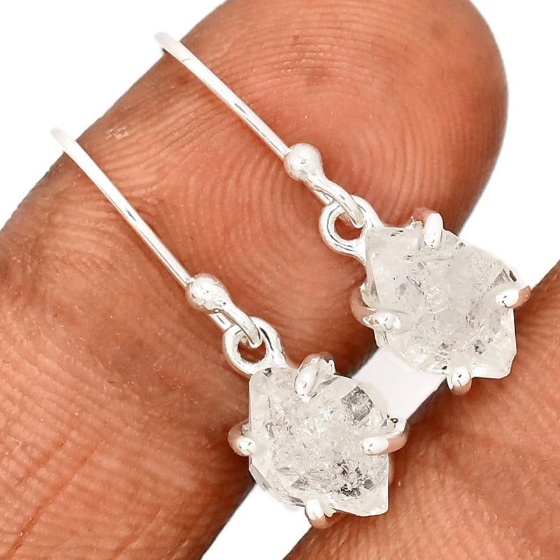 1" Claw - Herkimer Diamond Earrings - HKDE1173