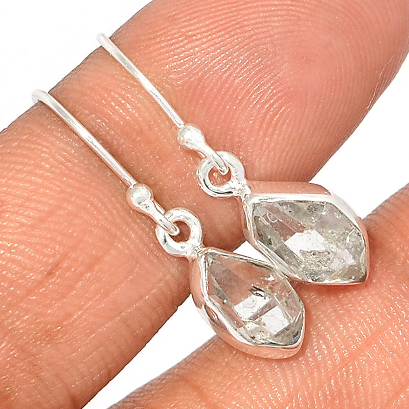 1.1" Herkimer Diamond Earrings - HKDE808