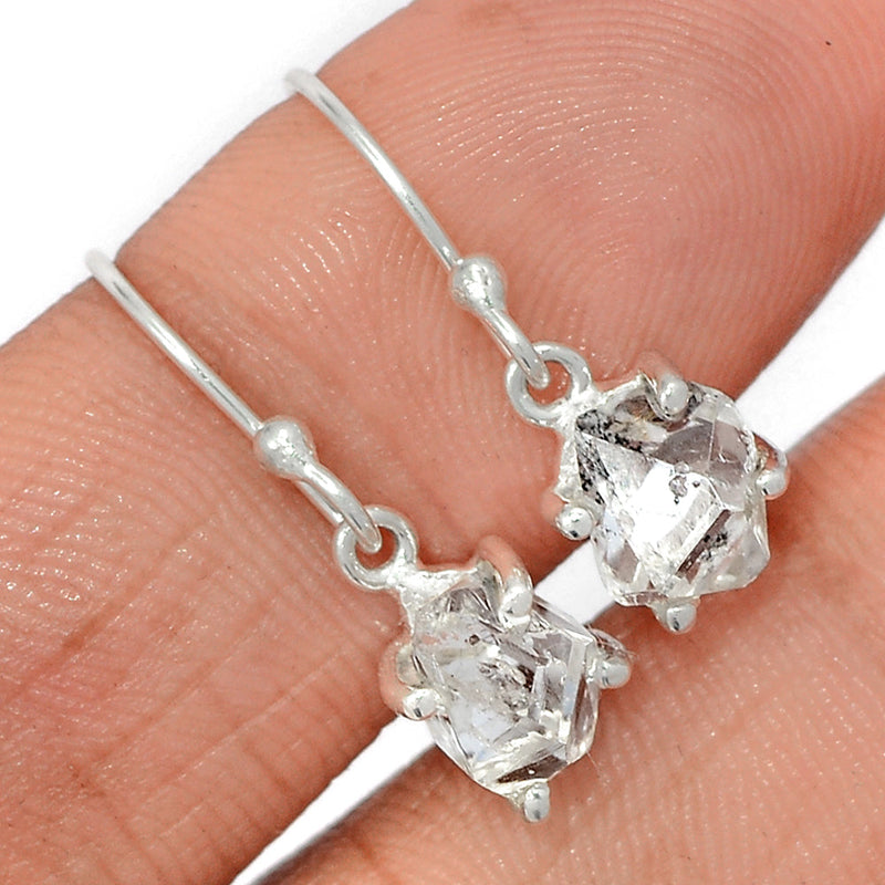 1" Claw - Herkimer Diamond Earrings - HKDE970