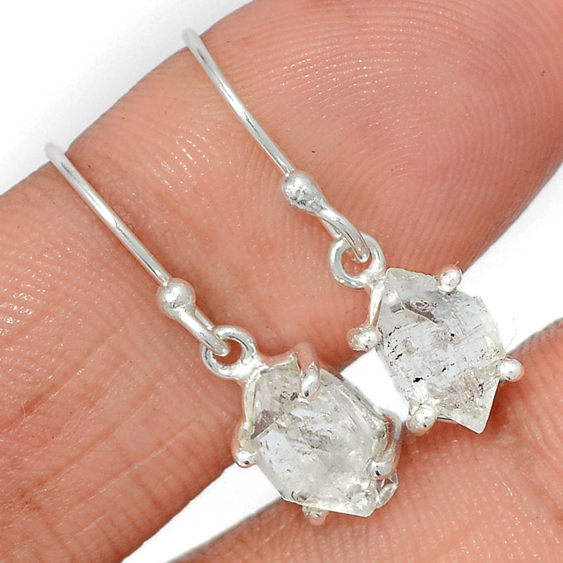 1" Claw - Herkimer Diamond Earrings - HKDE973