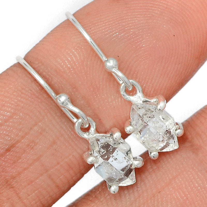 1" Claw - Herkimer Diamond Earrings - HKDE974