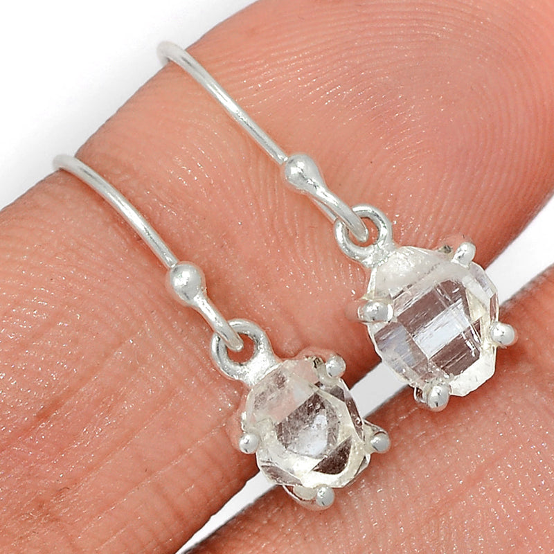 1" Claw - Herkimer Diamond Earrings - HKDE999