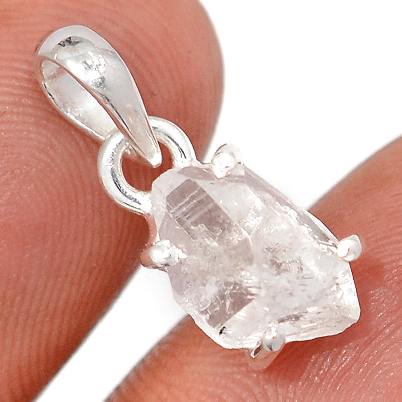 0.8" Claw - Herkimer Diamond Pendants - HKDP16