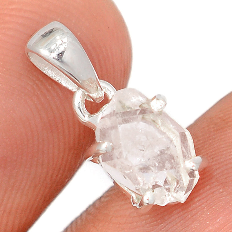 0.7" Claw - Herkimer Diamond Pendants - HKDP3229