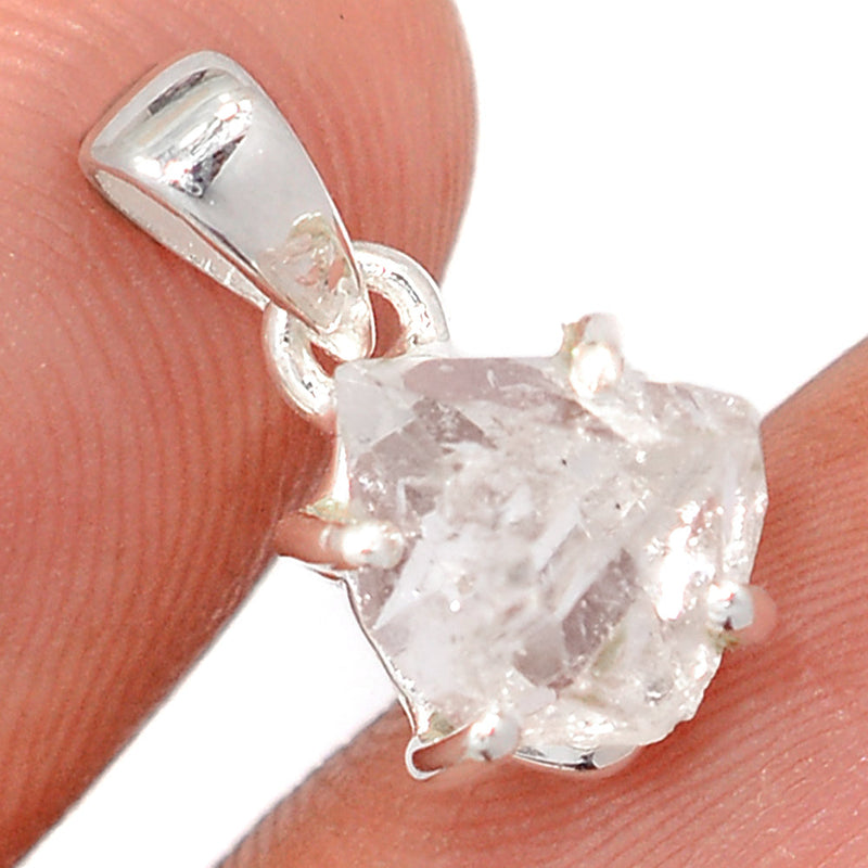 0.6" Claw - Herkimer Diamond Pendants - HKDP3232